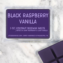 Load image into Gallery viewer, 3 oz black raspberry vanilla wax melt
