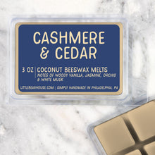 Load image into Gallery viewer, 3 oz cashmere &amp; cedar wax melt
