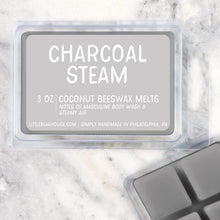 Load image into Gallery viewer, 3 oz charcoal steam wax melt
