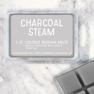 3 oz charcoal steam wax melt
