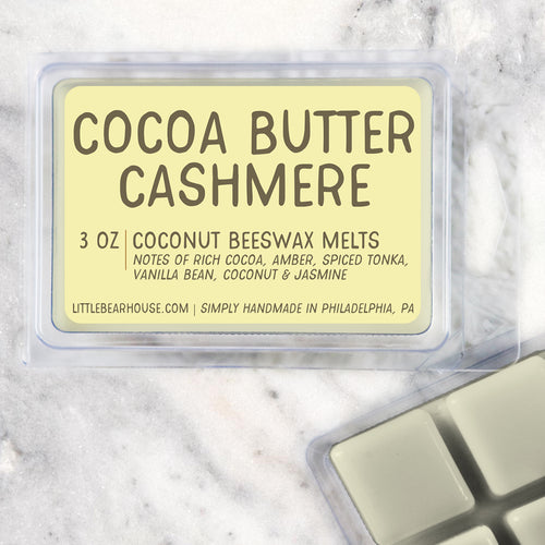 3 oz cocoa butter cashmere wax melt scent
