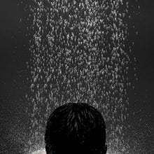 Load image into Gallery viewer, Black and White Man Taking a Shower Steamy and Sexy Wax Scent
