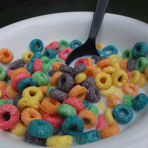 Bowl of Froot Loops Cereal in Milk Wax Scent