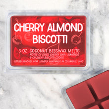 Load image into Gallery viewer, 3 oz  cherry almond biscotti wax melt
