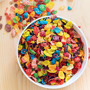 Bowl of Fruity Pebbles cereal wax scent
