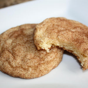 Fresh baked snickerdoodle cookies with cinnamon and sugar wax scent 