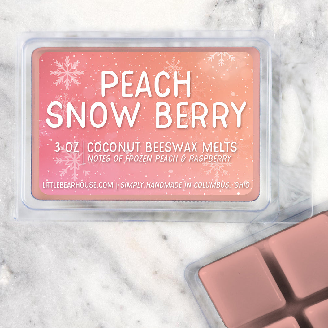Peach Snow Berry Wax Melts